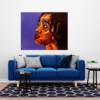 Projection de la production sur métal dans un vrai décor