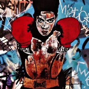 Reproduction Basquiat format carré Pep's