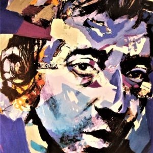 Gainsbourg, un tableau by Pep's artiste peintre