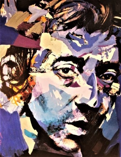 Gainsbourg, un tableau by Pep's artiste peintre