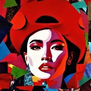 "Le chapeau rouge", un tableau by Pep's artiste peintre